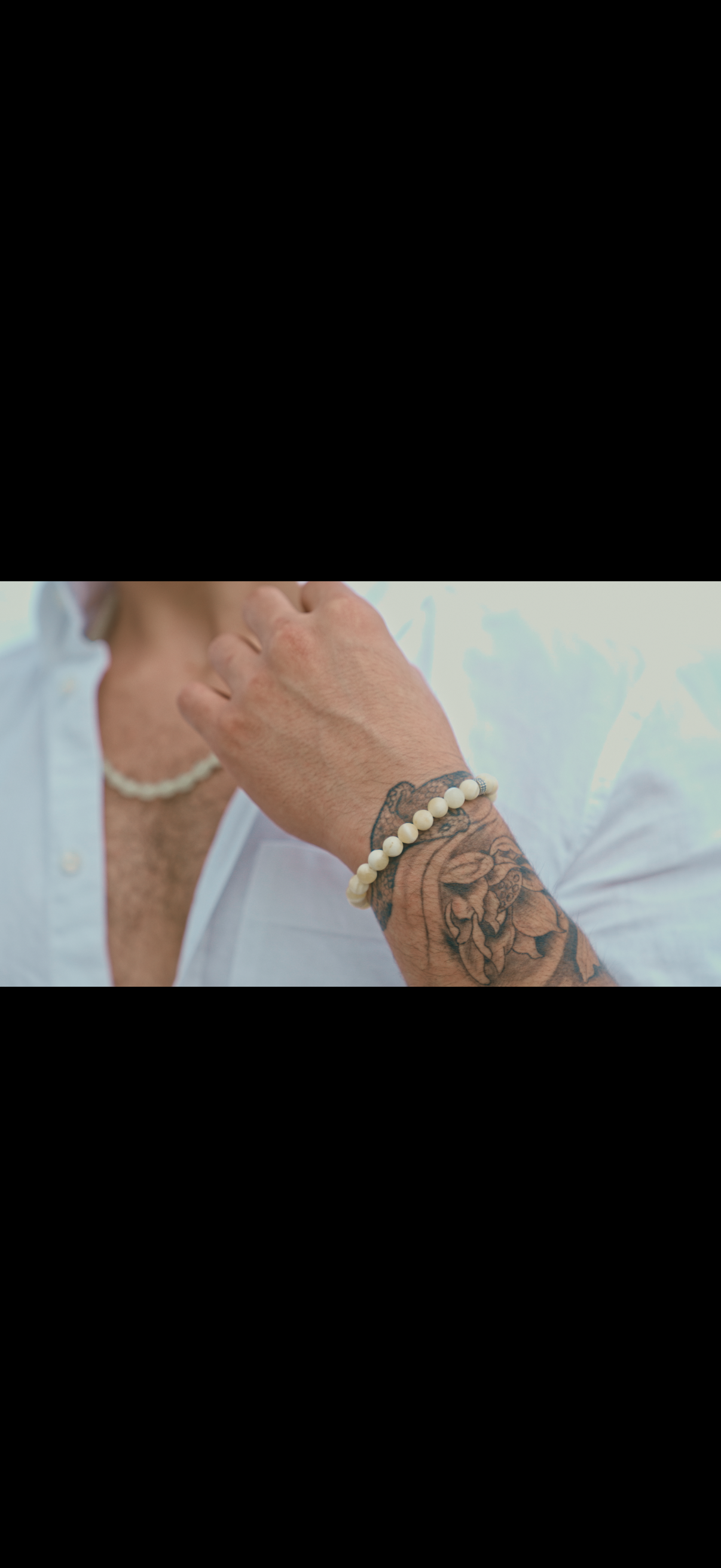 White Clay Energy Bracelet